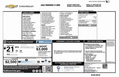2025 Chevrolet Traverse LT
