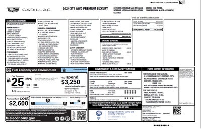 2024 Cadillac XT4 Premium Luxury