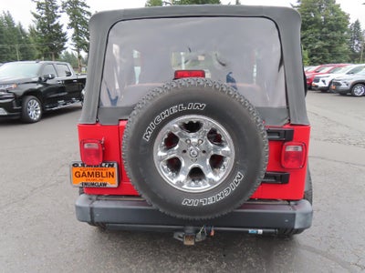 2005 Jeep Wrangler X