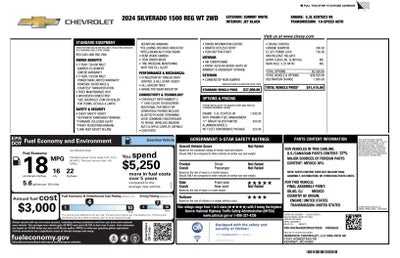 2024 Chevrolet Silverado 1500 WT