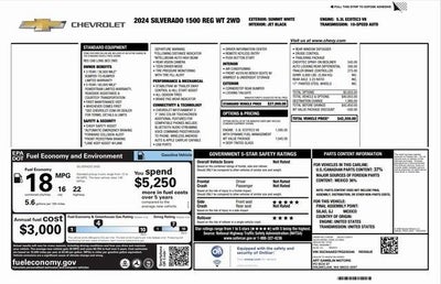 2024 Chevrolet Silverado 1500 WT
