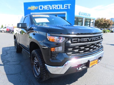 2025 Chevrolet Silverado 1500 REGULAR CAB STD BED WORK TRUCK 4WD