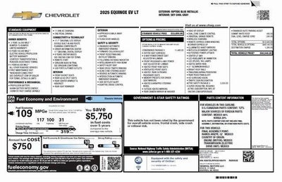 2025 Chevrolet Equinox EV LT