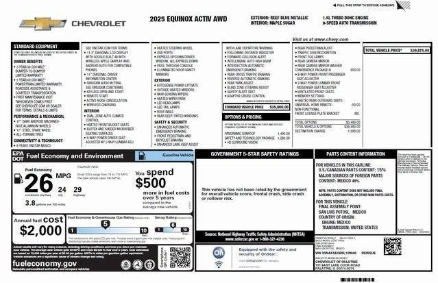 2025 Chevrolet Equinox ACTIV