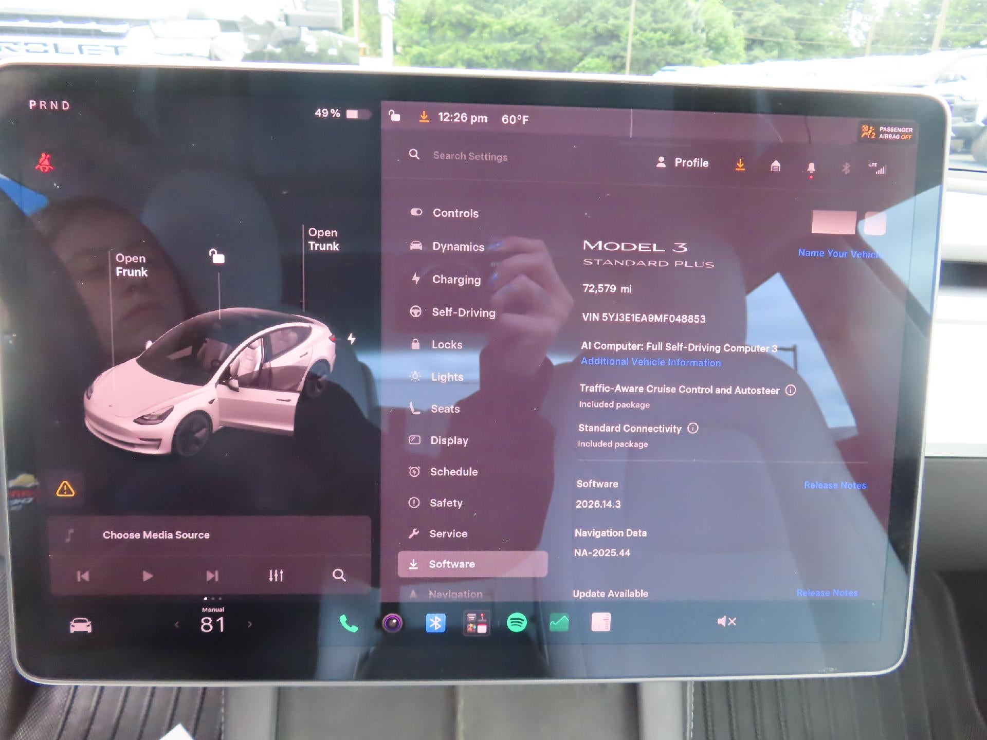 2021 Tesla Model 3 Standard Range Plus