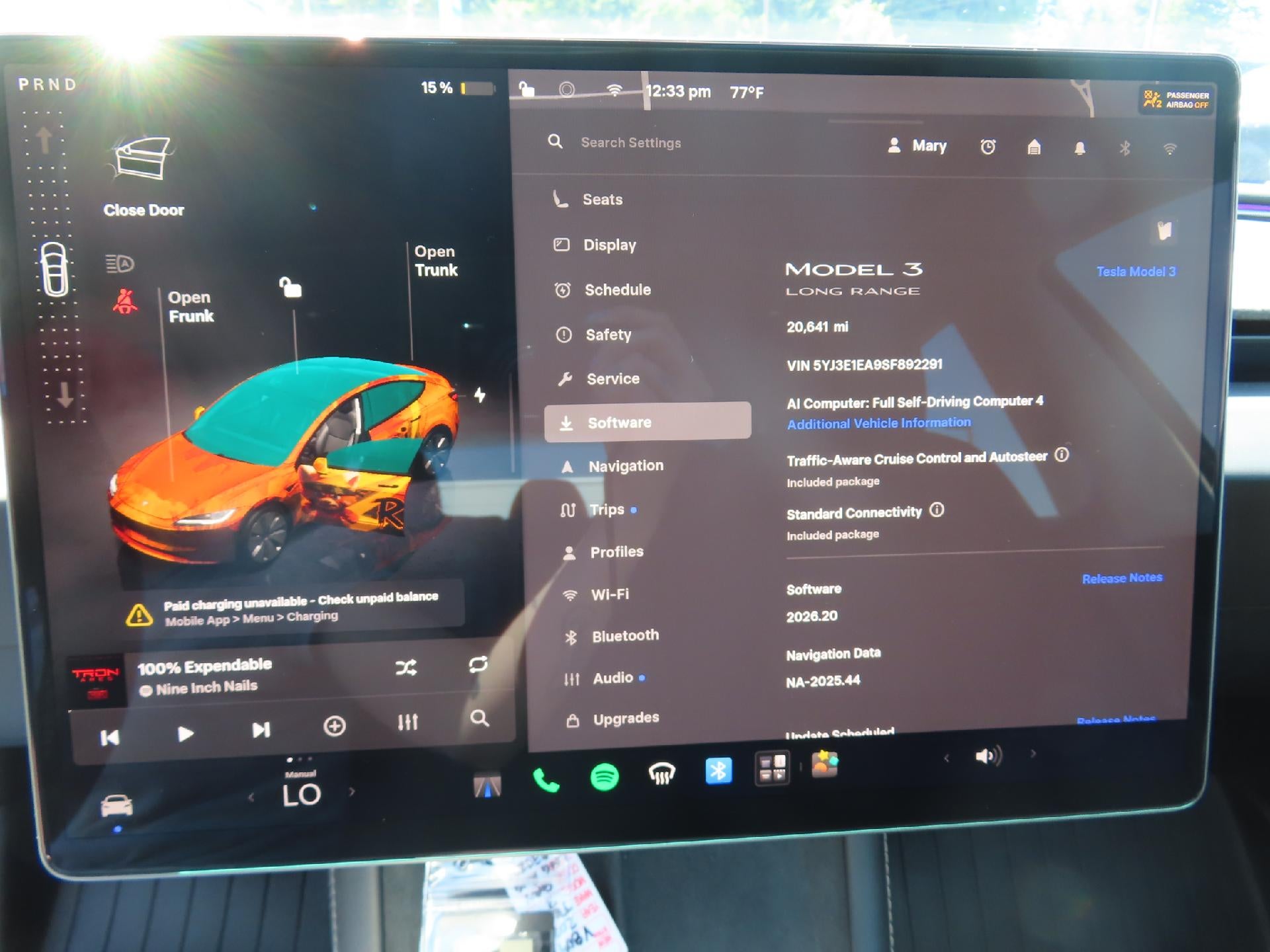 2025 Tesla Model 3 Long Range