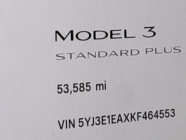 2019 Tesla Model 3 Standard Range Plus