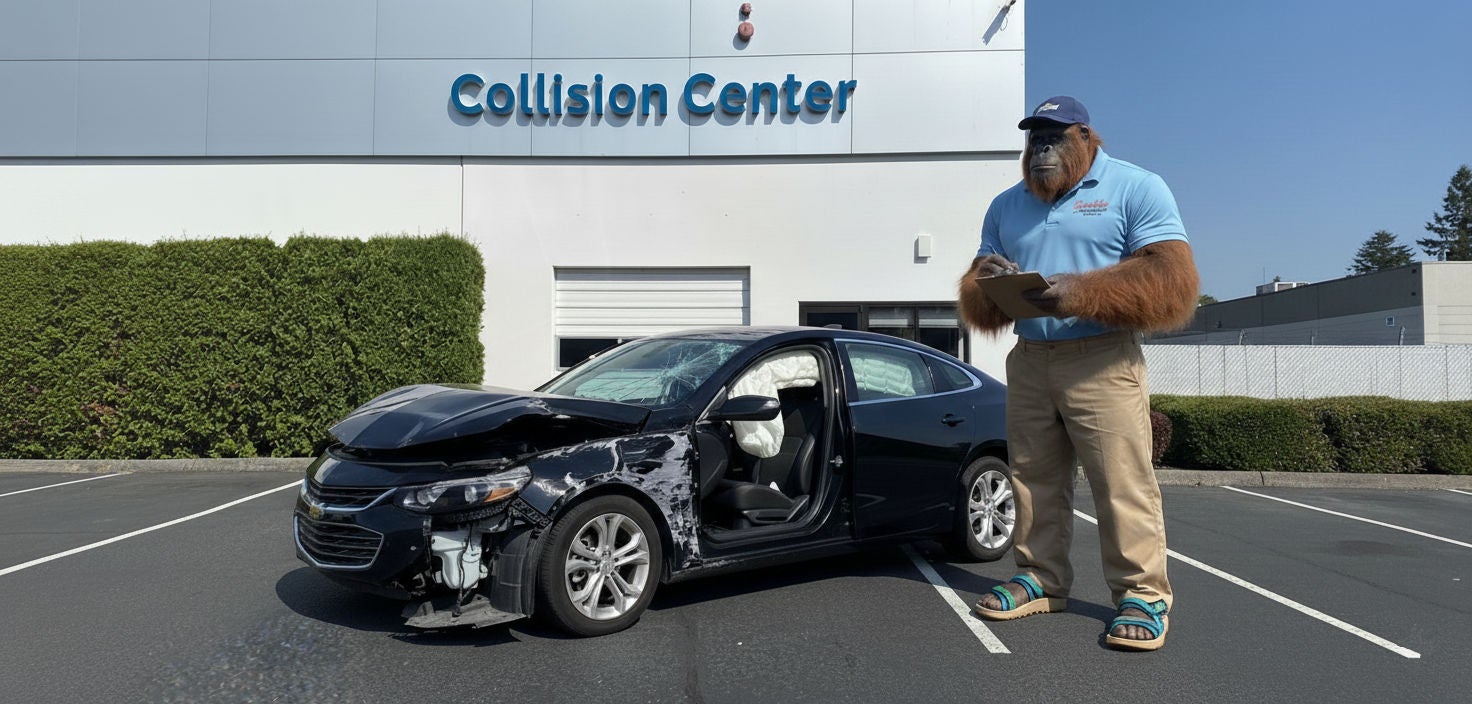 Body Repair Collision Department at Art Gamblin Motors in Enumclaw WA