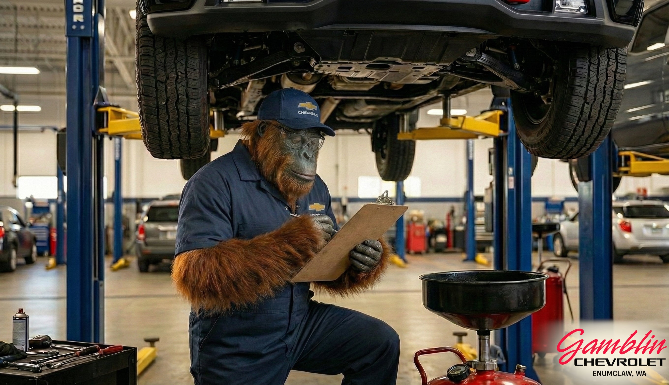 Service your vehicle at Art Gamblin Motors in Enumclaw WA