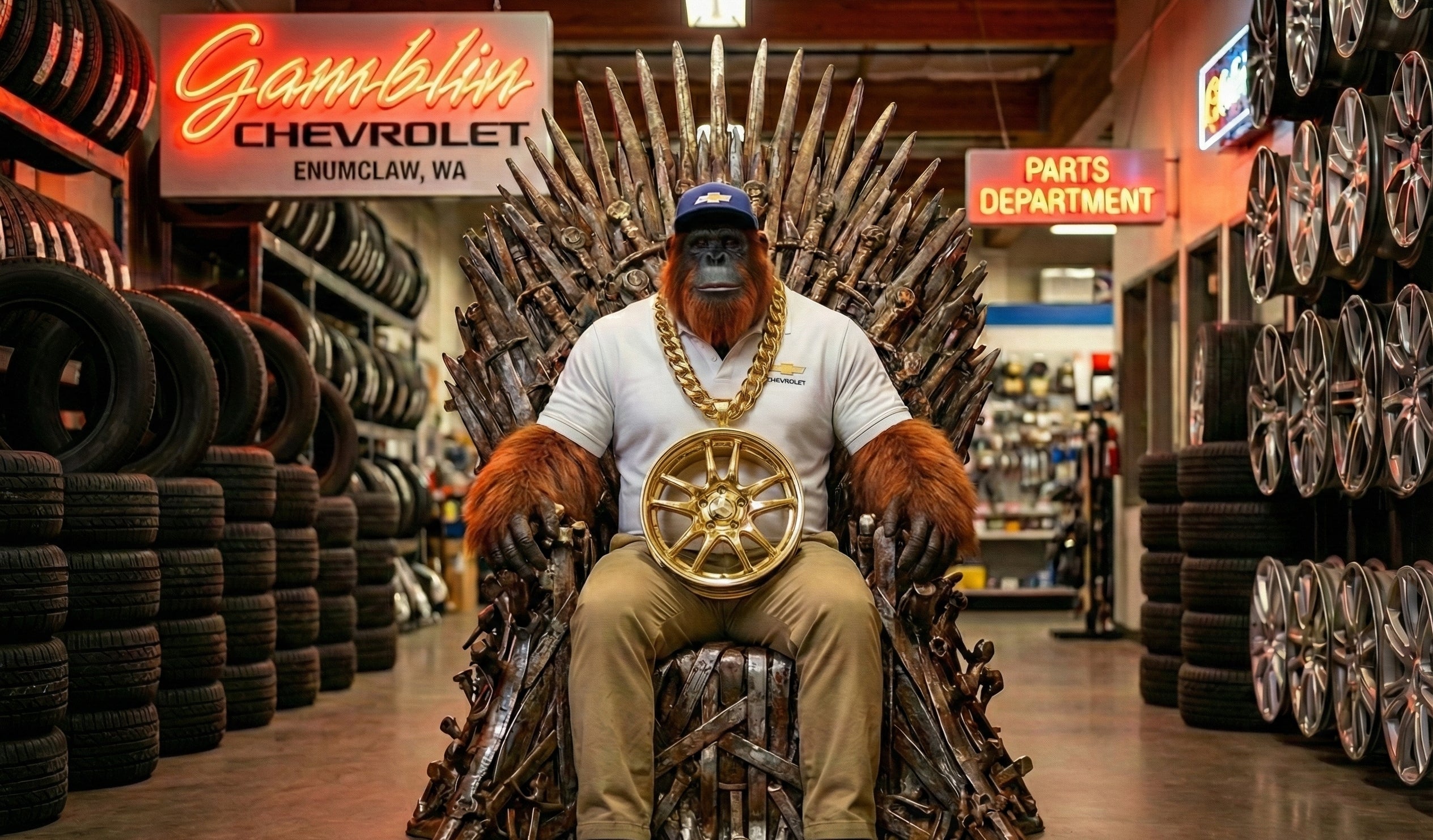 Parts Department at Art Gamblin Motors in Enumclaw WA